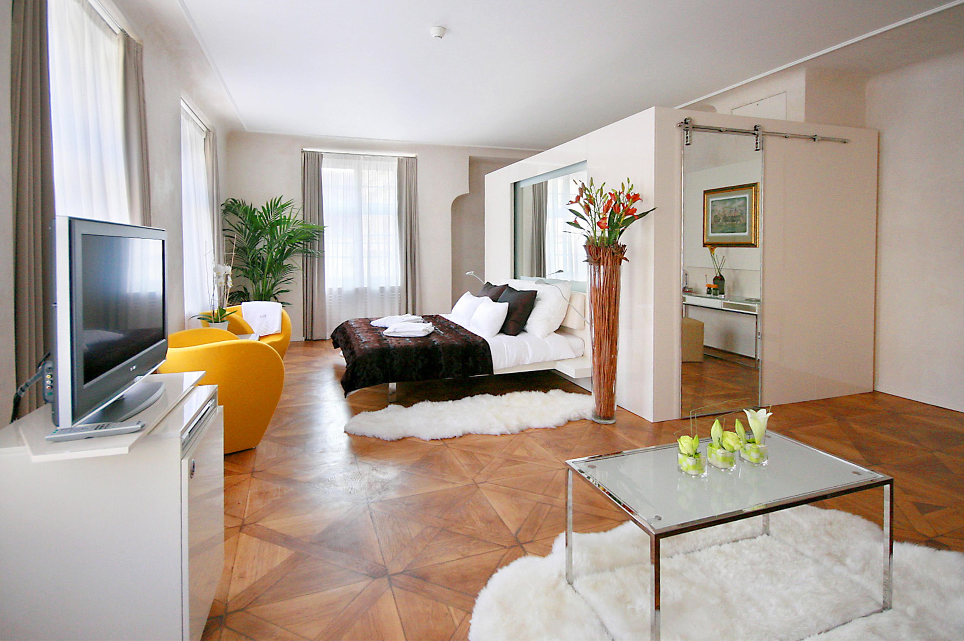 فندق ثري ستوركس براغ المظهر الخارجي الصورة A typical studio apartment